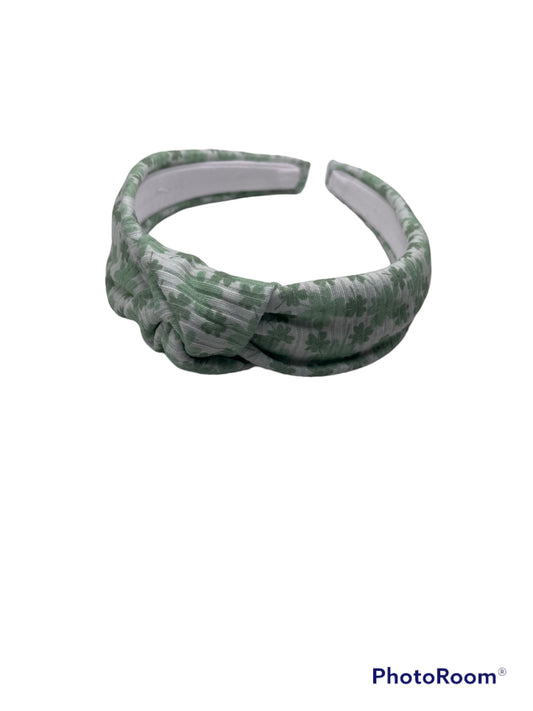 Ribbed clover headband