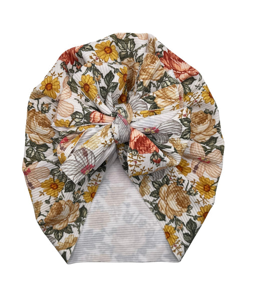 Floral Blooms Turban