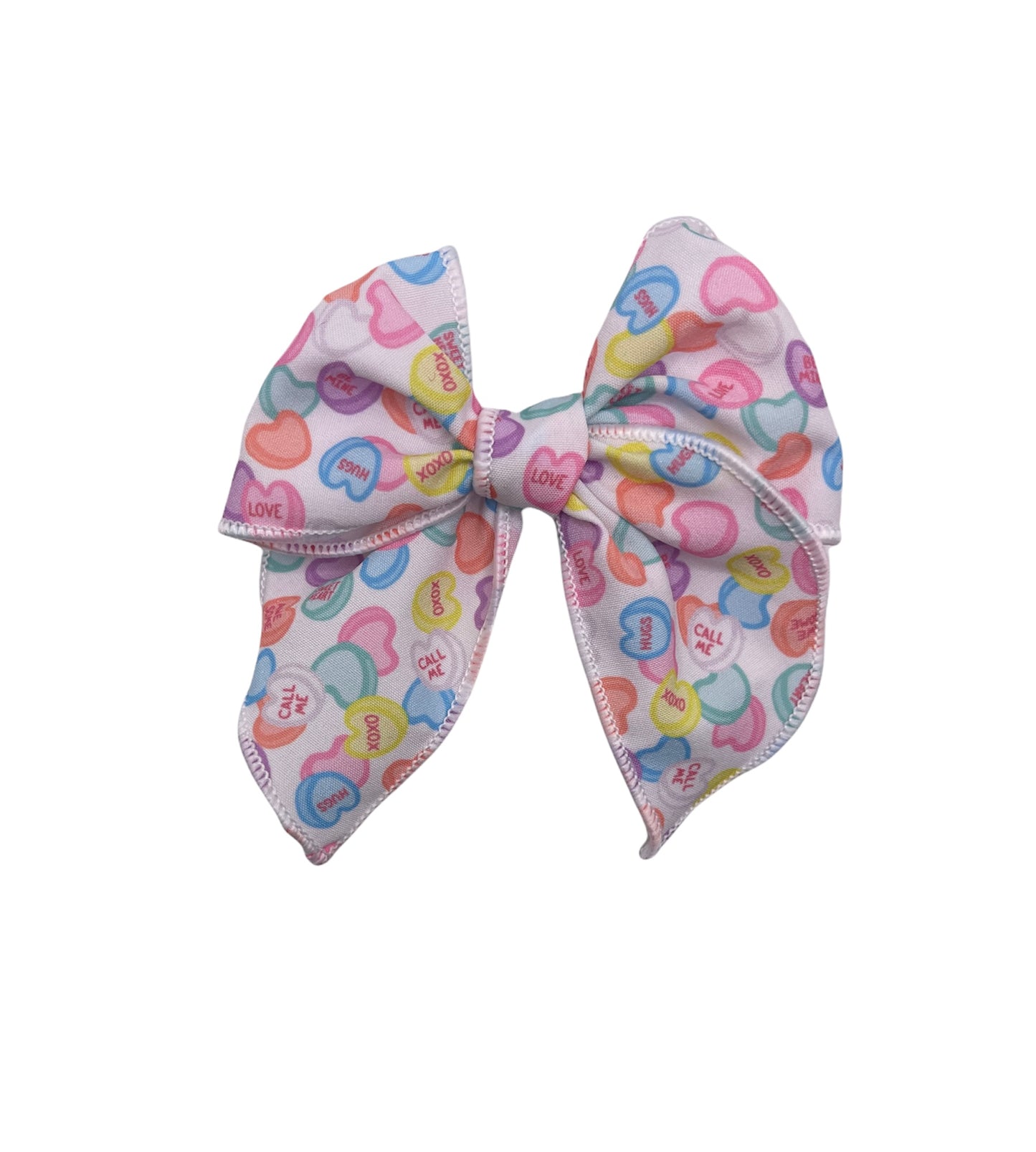 Candy Hearts Small Brinley Bow