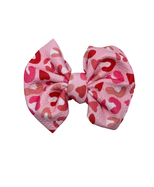 Leopard Love Flap Bow