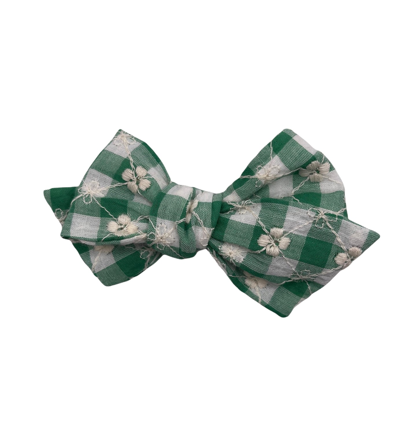 Lucky Plaid Claire Bow